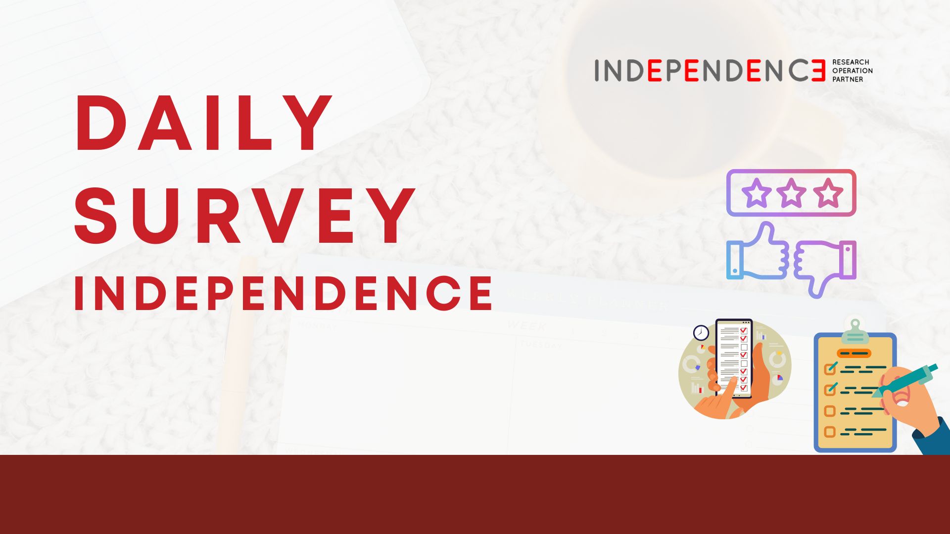 Daily Survey Independence