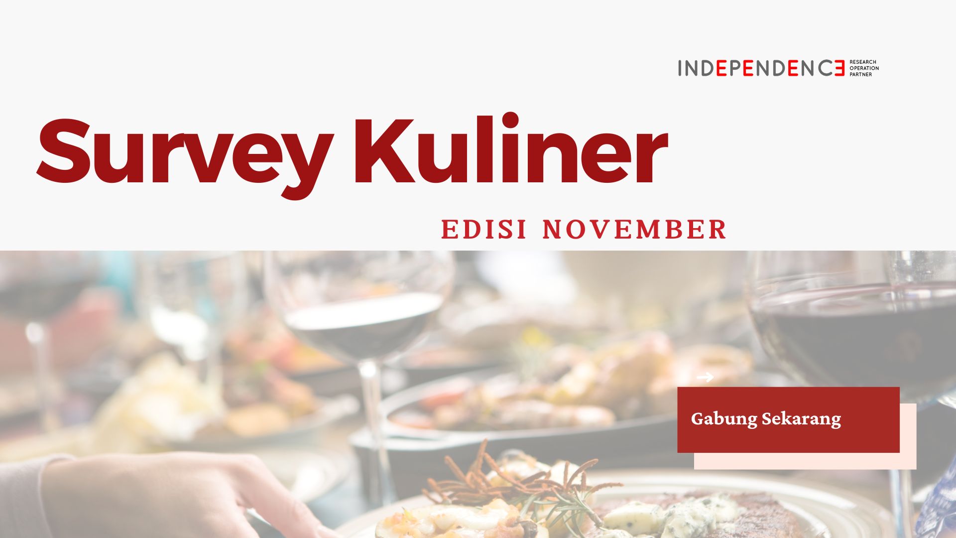 Survey Kuliner Edisi November